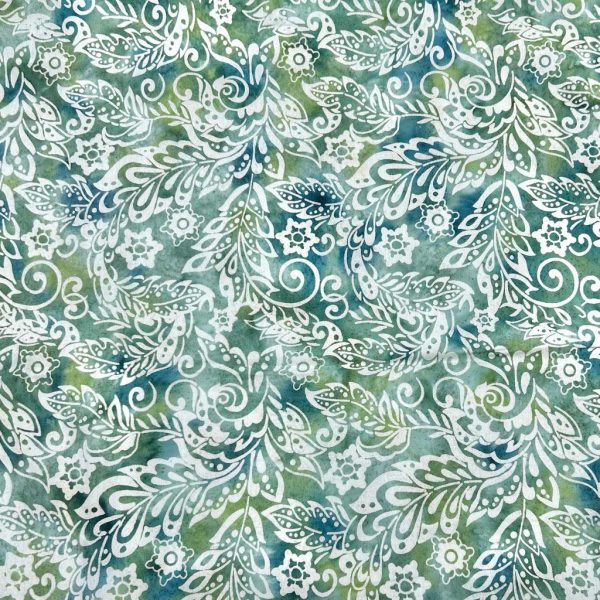 Abstract Designs Cotton Batik Fabric - Image 3