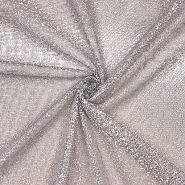 Soft Net Embroidery Curtain Voile Fabric - Image 4