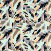 Painter's Garden Viscose Jersey Fabric - Image 6