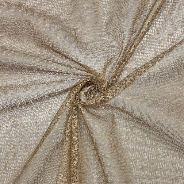 Soft Net Embroidery Curtain Voile Fabric - Image 7
