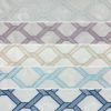 Checkered Embroidery Curtain Voile Fabric