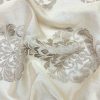 Floral Sheer Embroidery Curtain Voile Fabric - Image 4