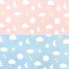 Starry Skies Bamboo Cotton Jersey Fabric
