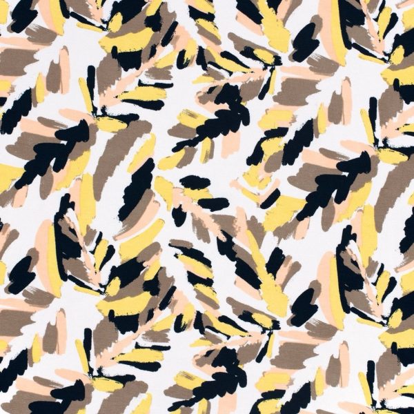 Painter's Garden Viscose Jersey Fabric - Image 8