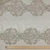 Floral Sheer Embroidery Curtain Voile Fabric - Image 2