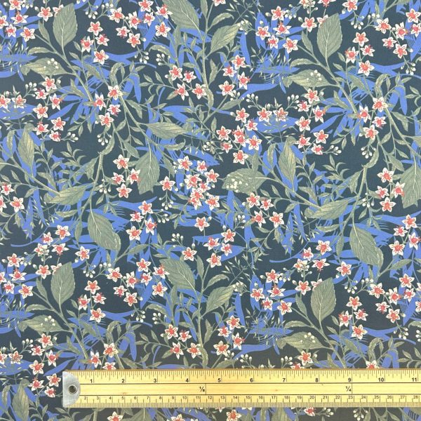 Charming Bouquets Stretch Cotton Poplin Fabric - Image 2
