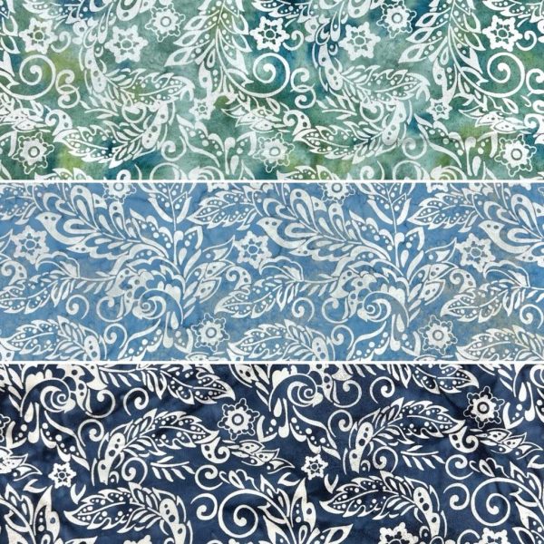 Abstract Designs Cotton Batik Fabric