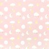 Starry Skies Bamboo Cotton Jersey Fabric - Image 3
