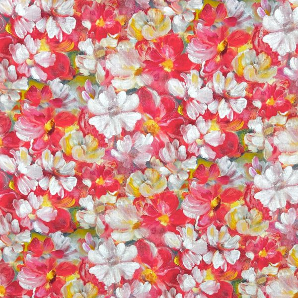 Soft Petals Cotton Lawn Fabric - Image 5