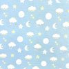 Starry Skies Bamboo Cotton Jersey Fabric - Image 5