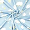 Starry Skies Bamboo Cotton Jersey Fabric - Image 6